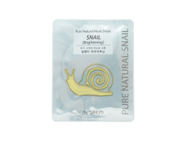 Pure Natural Mask Sheet (Snail Brightening)